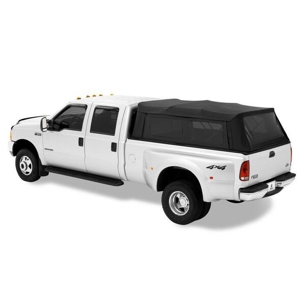 Bestop Supertop Truck Bed Cap For Dodge 1994-2017 Ram 1500/2500/3500 8.0 Foot Bed Black Diamond Fabric 76317-35 - main